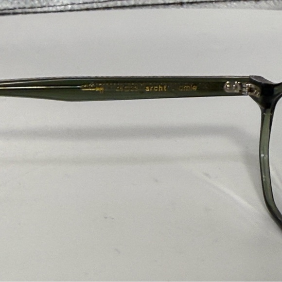 ZEREZES prescription glasses Frames Translucent Dark Green Geometric Octagonal - Picture 5 of 5